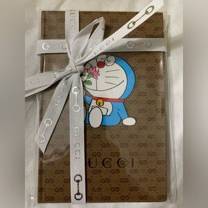 Gucci X Doraemon New in Package Hardcover Notebook 
(NWT